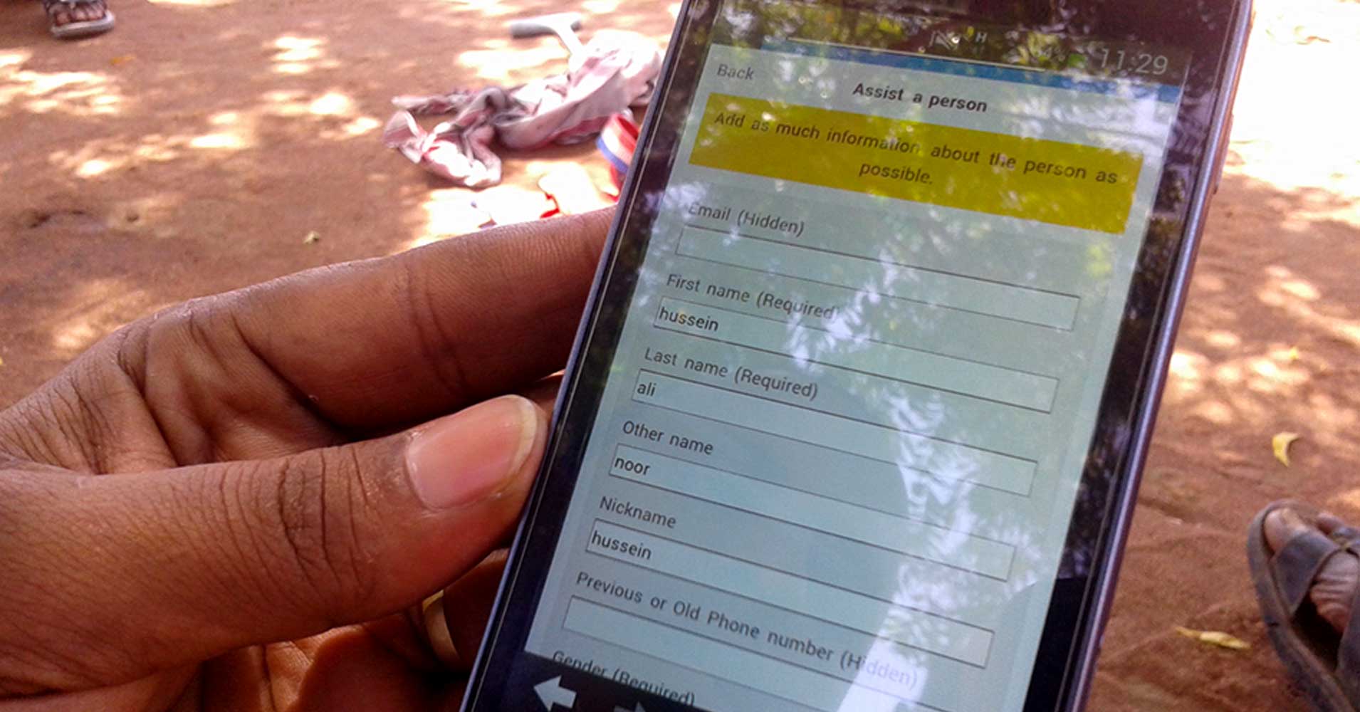 A new app puts the task of training AIs in the hands of Ugandan refugees, who can earn the money they earn to rebuild their lives.