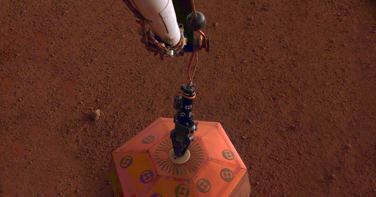 NASA's InSight lander just successfully placed its seismometer five feet from itself onto the surface of Mars.