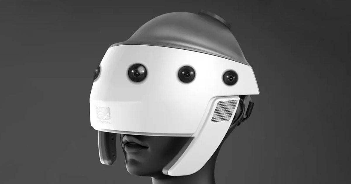 A porn studio says it's created a prototype helmet that uses seven cameras and a pair of binaural cameras to film the next generation of immersive video.