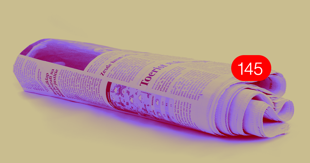 According to the Pew Research Center, more Americans now get their news from social media than do from traditional printed newspapers.