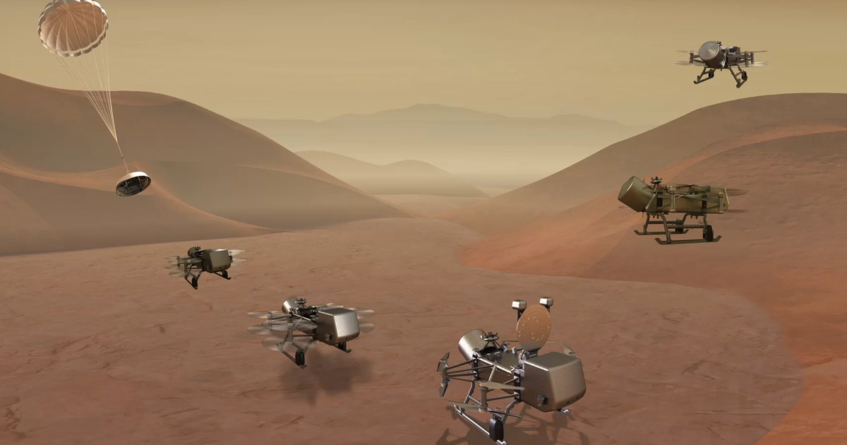 Later this year, NASA might decide to fund a Johns Hopkins University mission that would send a drone to Saturn's largest moon Titan.