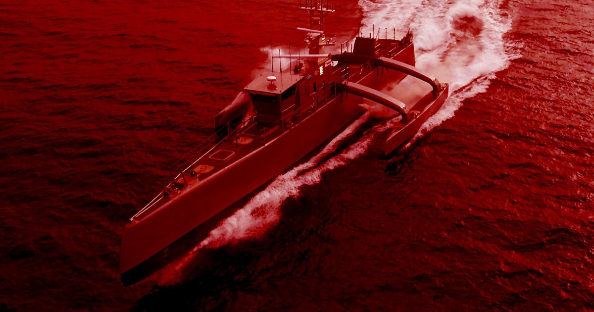 The U.S. navy is planning to add medium, and large unmanned surface combatants — military for warships — to accompany their manned ships.
