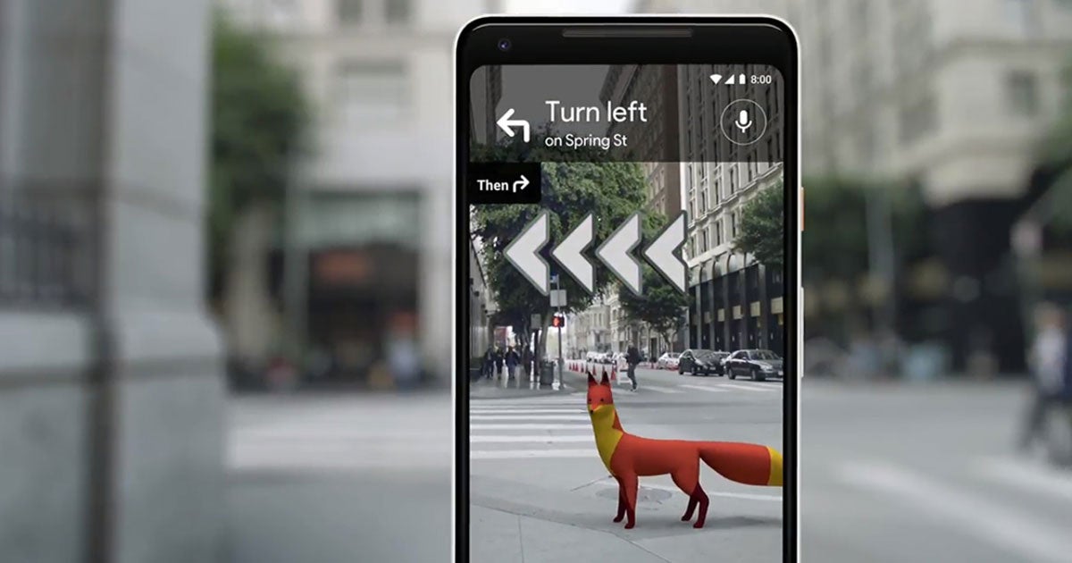 Google is letting a select few users test out a new AR navigation feature for its Maps app, providing a glimpse of the future of navigation.