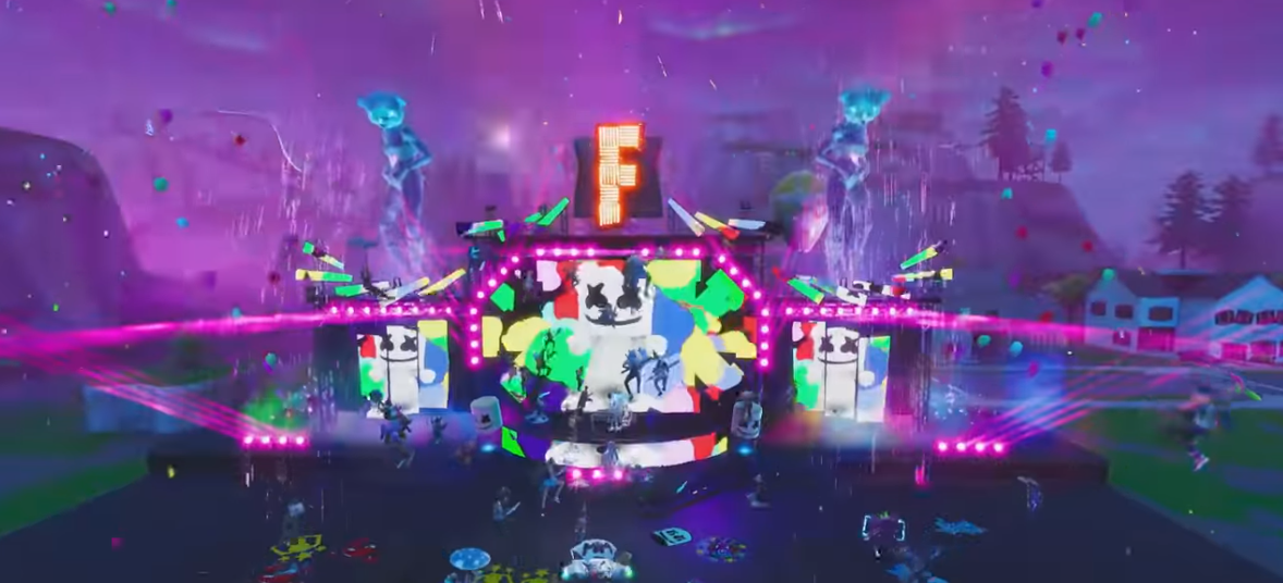 The wildly popular video game "Fortnite" made history yesterday with a live show by EDM artist Marshmello that reportedly drew millions of viewers.