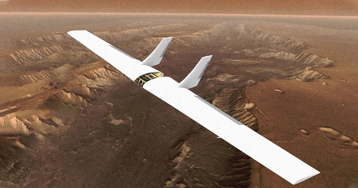 Researchers at the University of Arizona designed an inflatable sailplane that could explore Mars at a fraction of the cost of a rover or satellite.