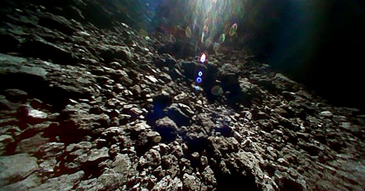 A team at Japanese space agency JAXA is preparing to shoot a metallic bullet at the surface of Ryugu, a tiny 1km asteroid.