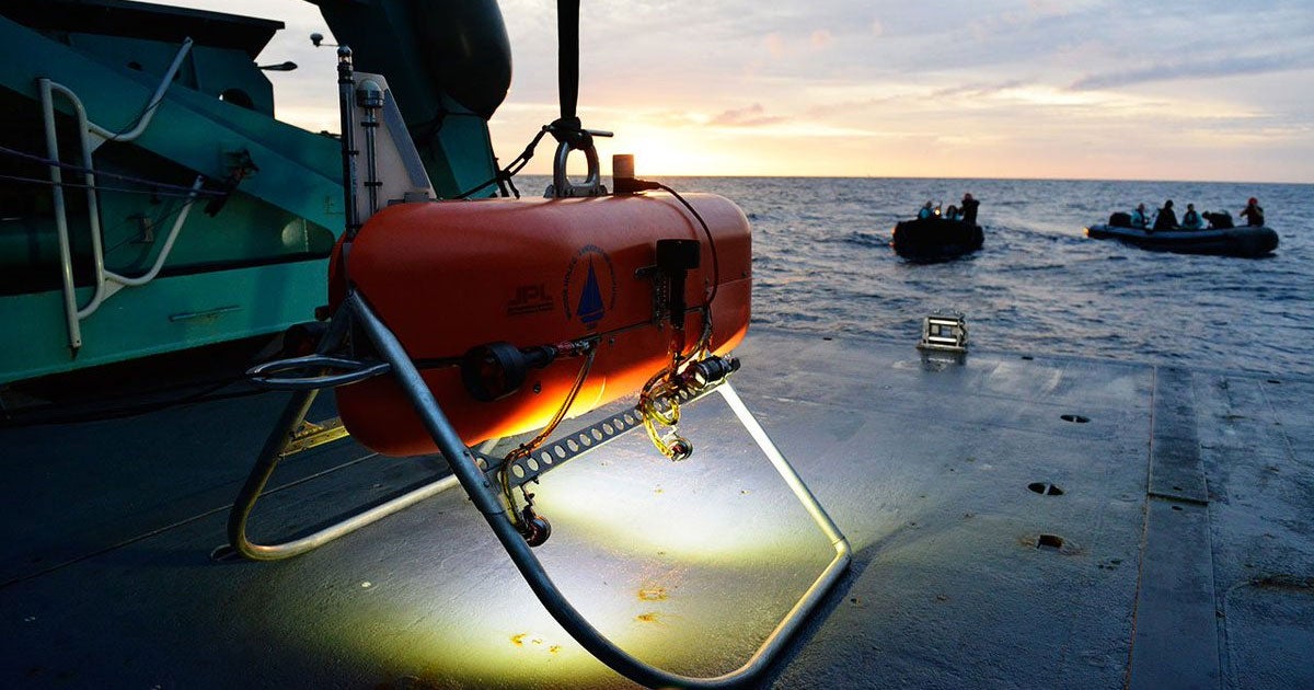 NASA and the Woods Hole Oceanographic Institution are working on sending an underwater drone to the deepest points of the Earth's oceans.