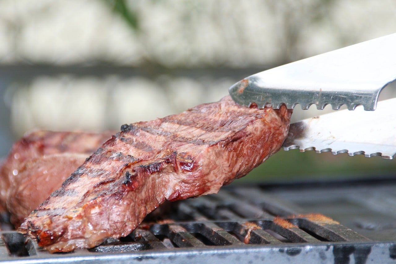 A steak on a grill, many animals may meet a similar fate leading to their extinction
