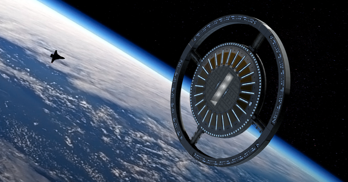 The Gateway Foundation showed off its latest vision of the future: the Von Braun Rotating Space Station.
