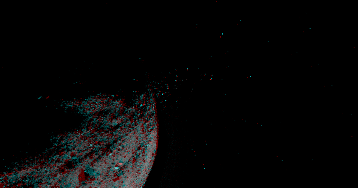 NASA just announced that one of its spacecrafts has made a surprise discovery: "particle plumes erupting" from the surface of a large asteroid called Bennu.