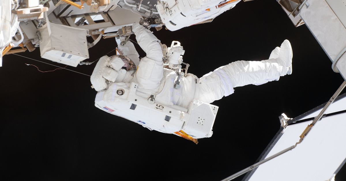 On Friday, NASA astronauts Nick Hague and Christina Koch completed a nearly seven-hour-long ISS spacewalk, the 215th in space station history.