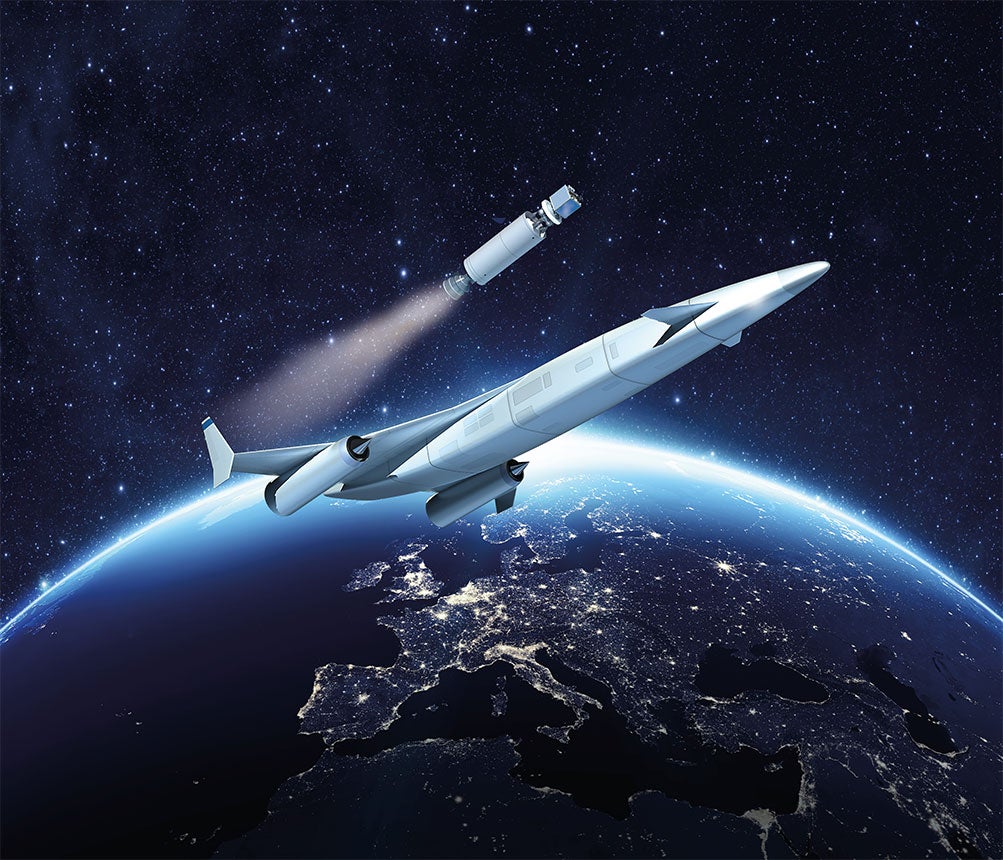 The makers of a new hypersonic rocket engine say it could whip flights from London to Sydney in just four hours, traveling at five times the speed of sound.
