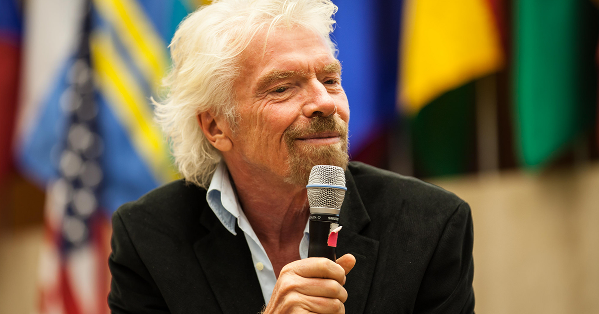 Virgin CEO Richard Branson proposes to charge every company in the world a "Clean Energy Dividned" that will be used to invest in clean energy.
