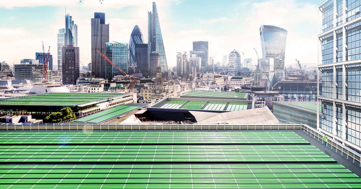 British startup Arborea will test the ability of its "BioSolar Leaf" technology to pull pollution from the air through a newly announced pilot project.