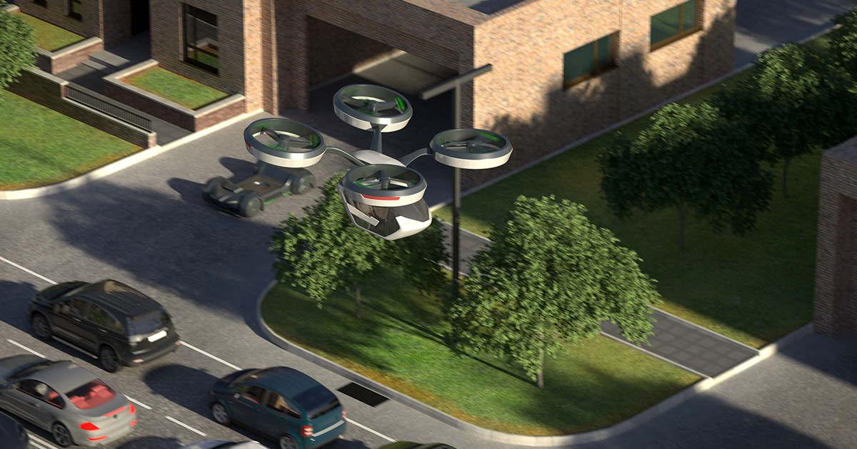 In a recent study, a group of researchers argue that flying cars could actually end up reducing emissions over electric cars back on the ground.