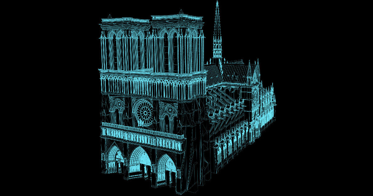 By using 3D-laser scanning technology, there may still be hope for the full recovery and rebuild of the Notre-Dame Cathedral in Paris.