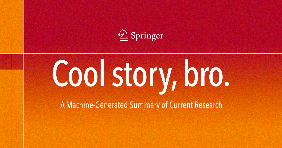 The academic publisher Springer Nature just released a book summarizing lithium-ion battery research that was written by an AI algorithm.