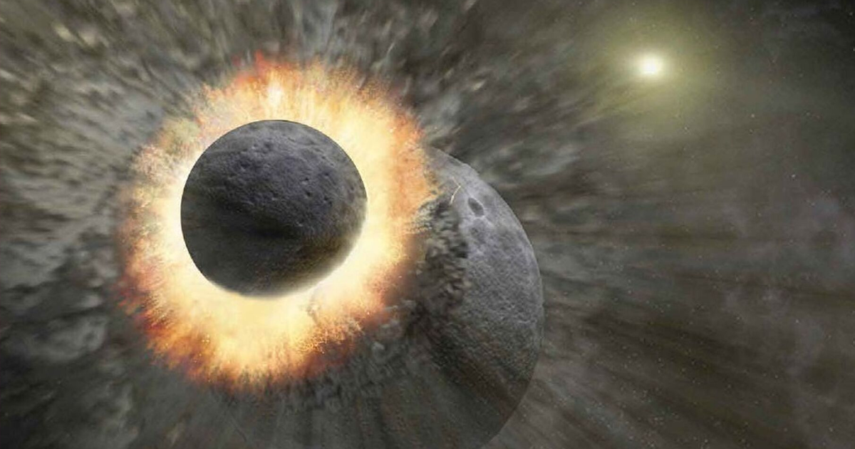 A new study suggests that the Moon formed after a Mars-sized object known as Theia slammed into a magma-covered young Earth.