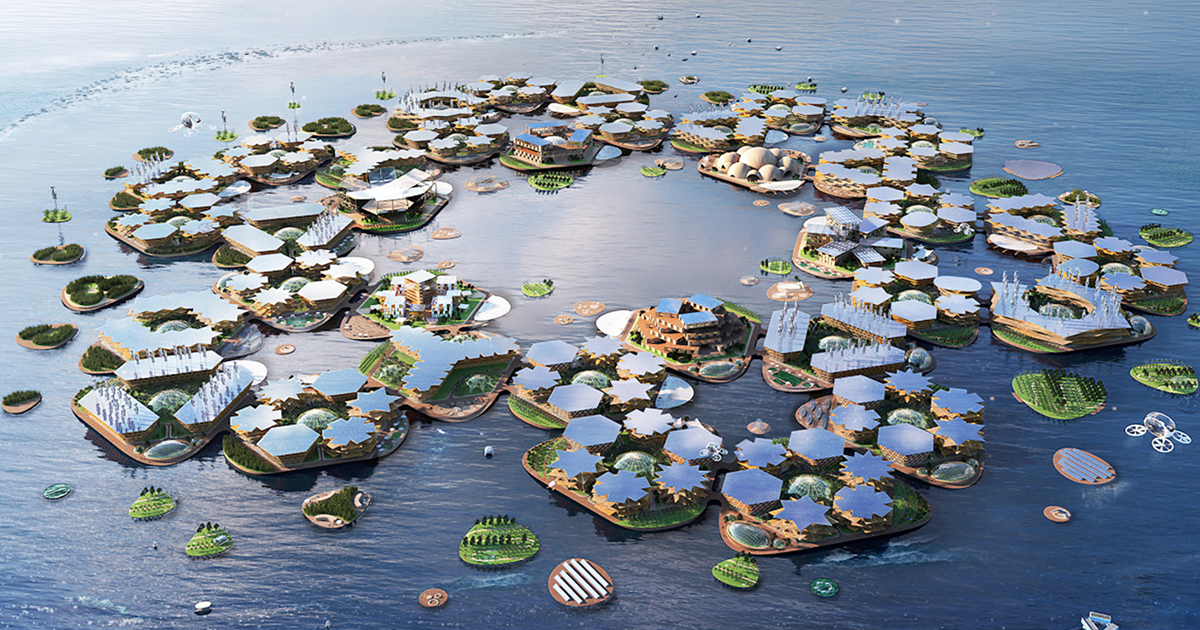 The United Nations plans to help build a prototype of a floating city concept designed to withstand the impact of climate change.
