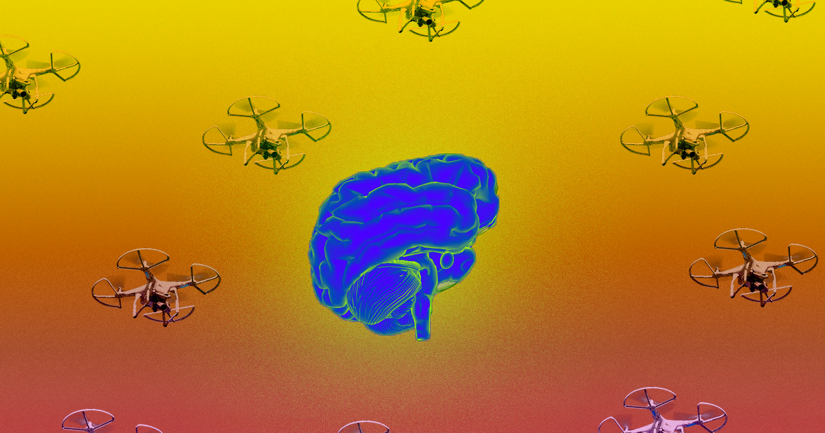 DARPA has officially funded a program to come up with a brain-machine interface headset that could allow soldiers to control drones with their minds.