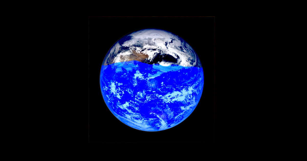 The Earth's oceans are gradually leaking into the interior of the Earth — though nowhere near fast enough to cancel out climate change.