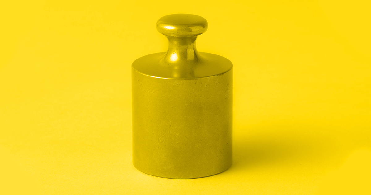 As of Monday, a kilogram is now defined by the relationship between energy and mass as opposed to a metal cylinder in France.