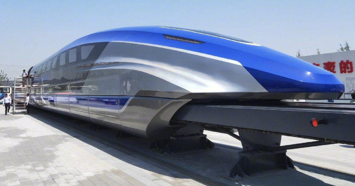 China has unveiled a prototype for a new high-speed maglev train that it believes could dramatically cut travel times in the nation.