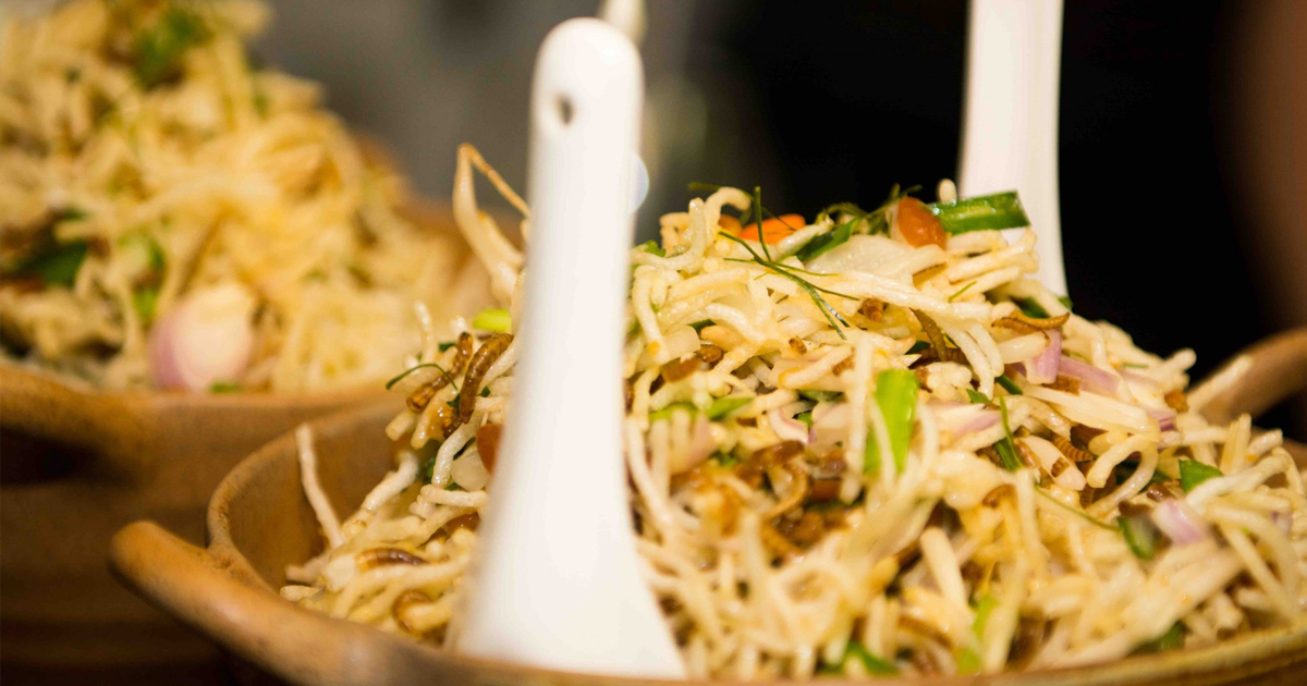 The Abokado takeaway restaurant chain will become the first in the U.K. to feature edible insects on its regular menu starting on Tuesday.