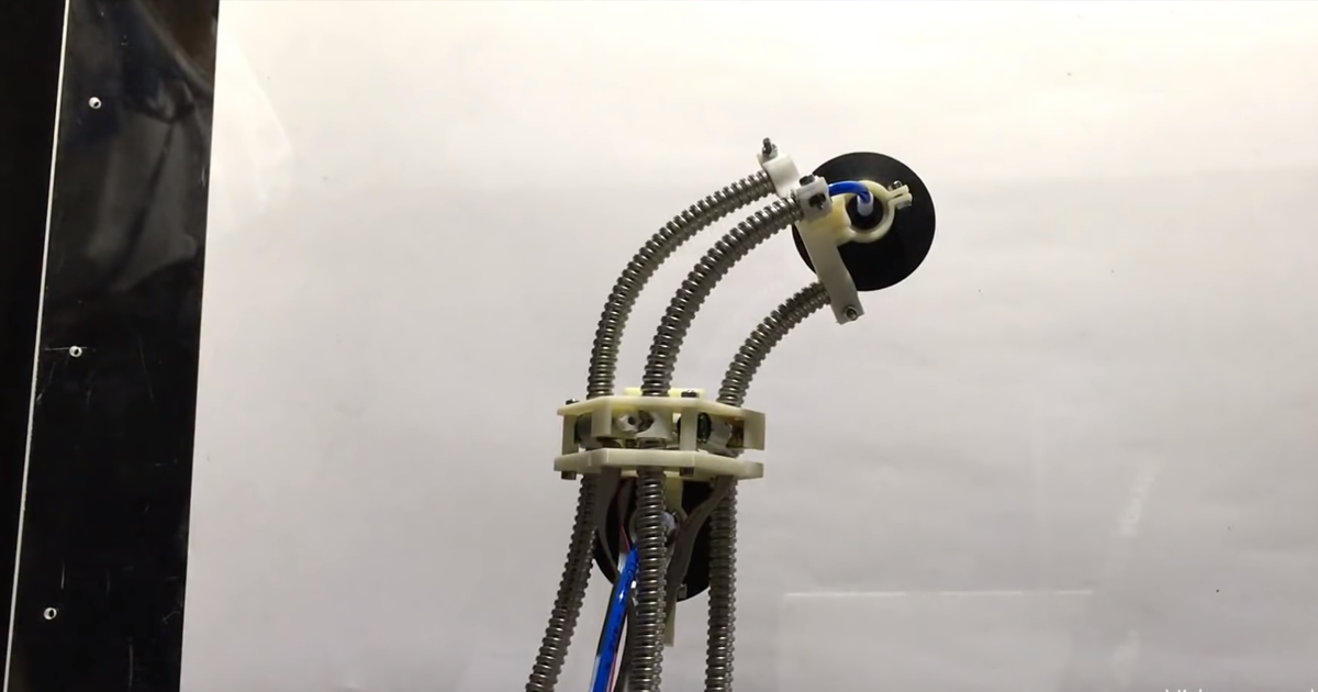 Researchers from Japan and the U.K. have created a leech-like robot that's soft, flexible, and able to move freely on a wall.