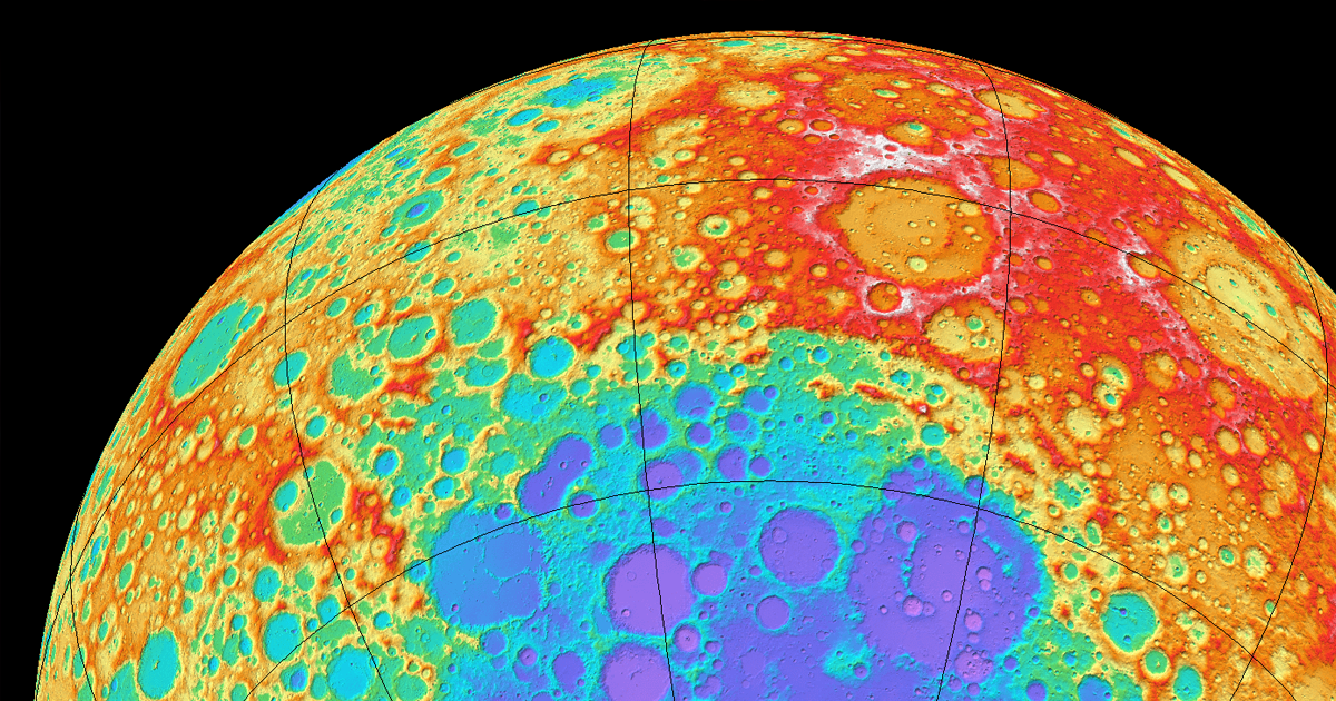 A team of astronomers found a "large excess of mass" under the Moon's largest crater called the Aitken basin near the South Pole.