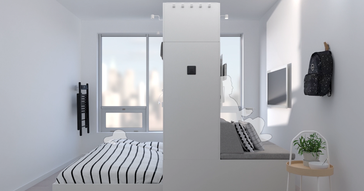 Swedish furniture maker IKEA is partnering with American startup Ori to create a line of robotic furniture to help people save space in small apartments.