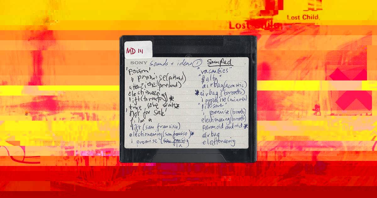 A hacker allegedly stole an entire MiniDisc archive and demanded a ransom. Radiohead called the bluff and put the archive of demos on sale for charity.