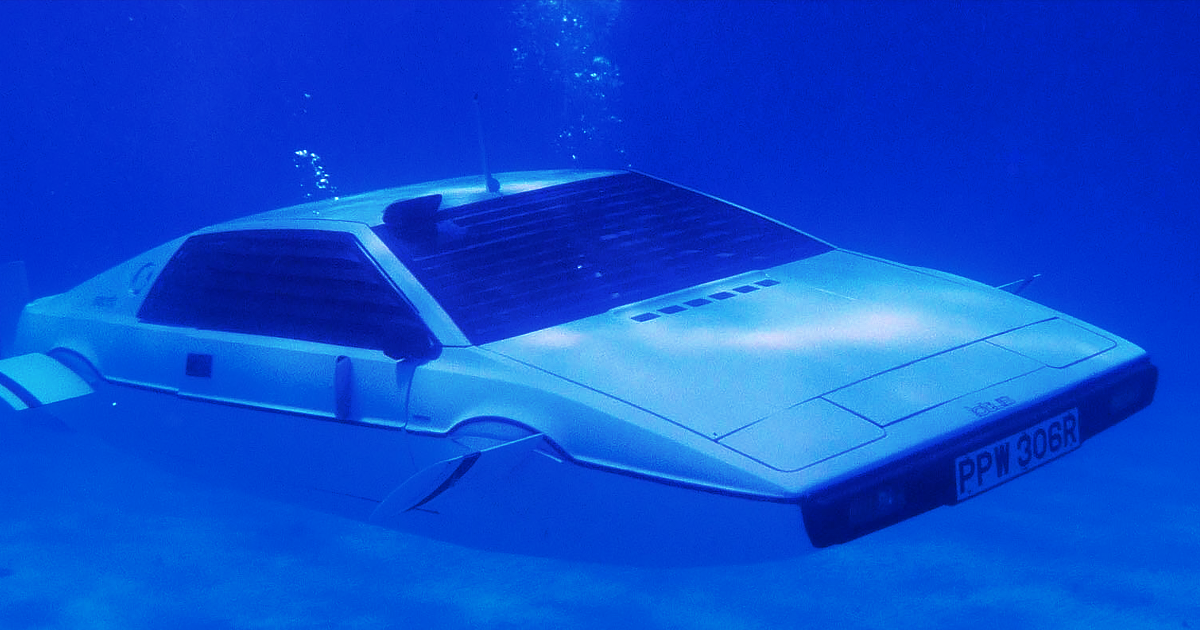 During a shareholder meeting, Elon Musk admitted that Tesla has a design for a submarine car — and it's straight out of James Bond movie.