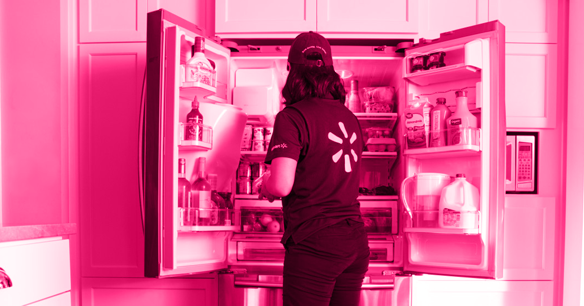As part of the InHome Delivery service, Amazon employees will be able to enter your abode, donning a camera, and deliver groceries directly to your fridge.