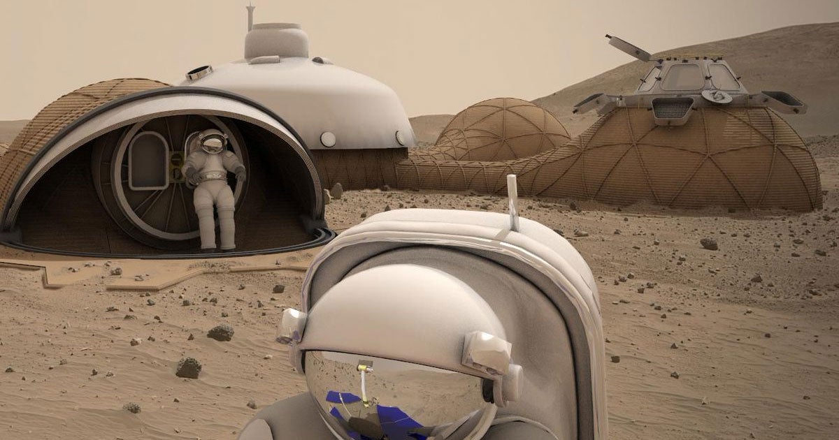 It may be possible to terraform Mars by blanketing future space farms with a thin layer of aerogel that blocks radiation and heats the ground.