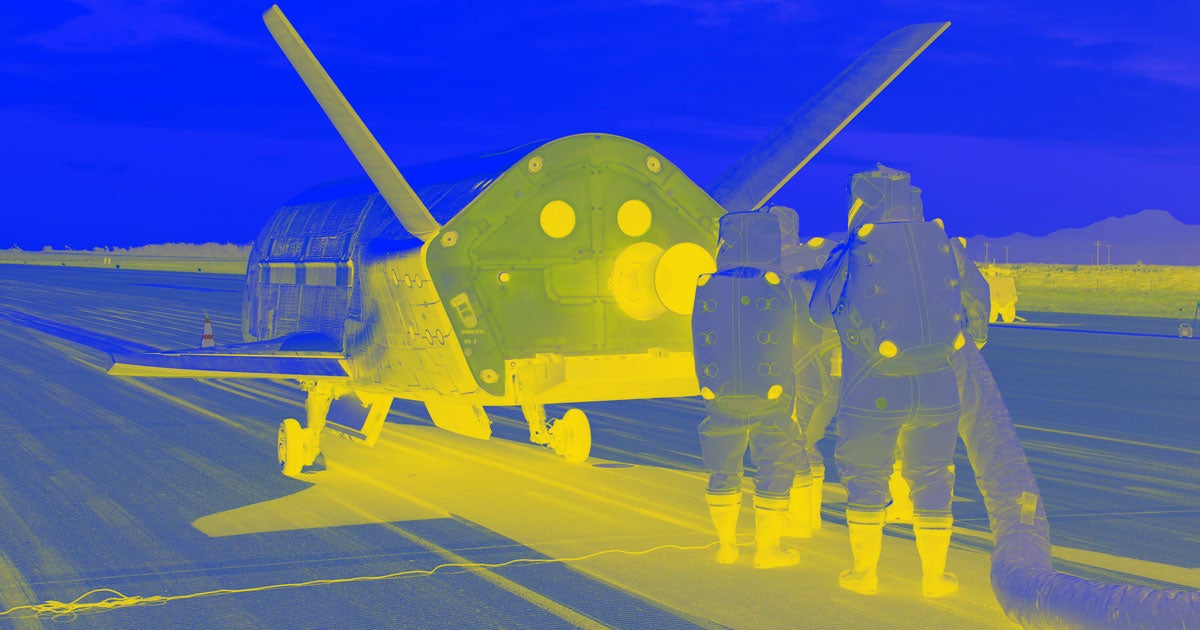A Dutch astronomer and satellite tracker Ralf Vanderberg just spotted something extraordinary and rare: the U.S. Air Force's top-secret X-37B space plane.