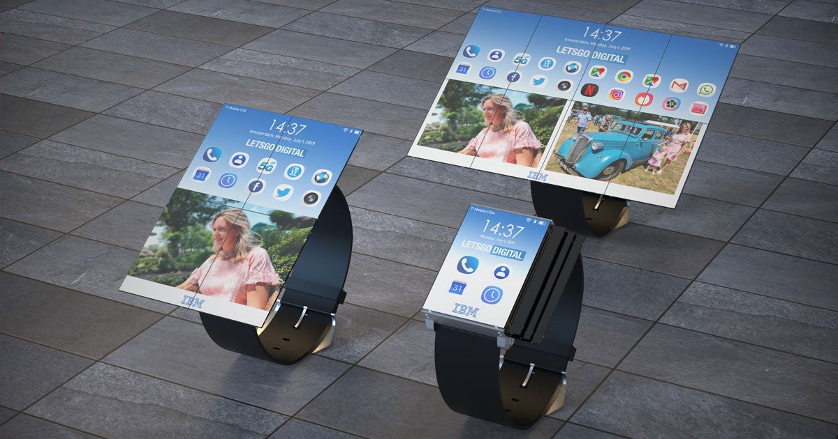 IBM recently patented a new kind of smartwatch that unfolds eight times to form a full-sized touchscreen wearable tablet.