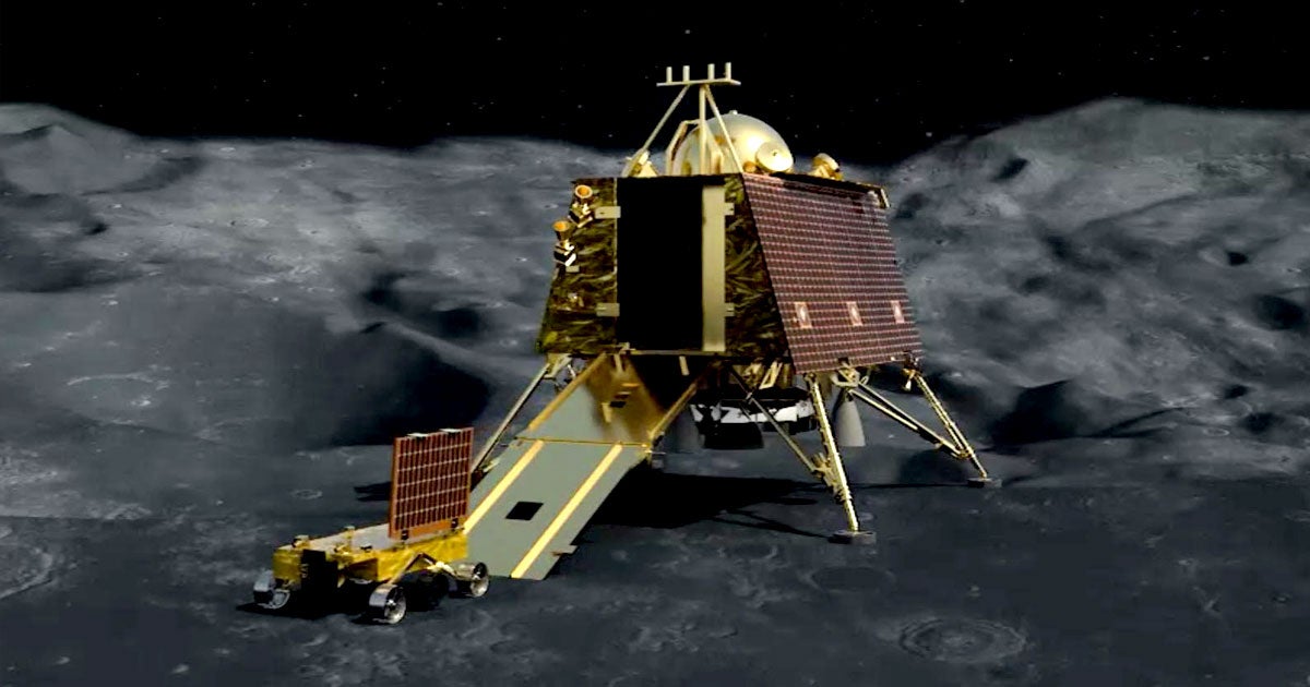 India successfully launched their first ever lunar lander as part of its Chandrayaan-2 mission early Monday morning local time.