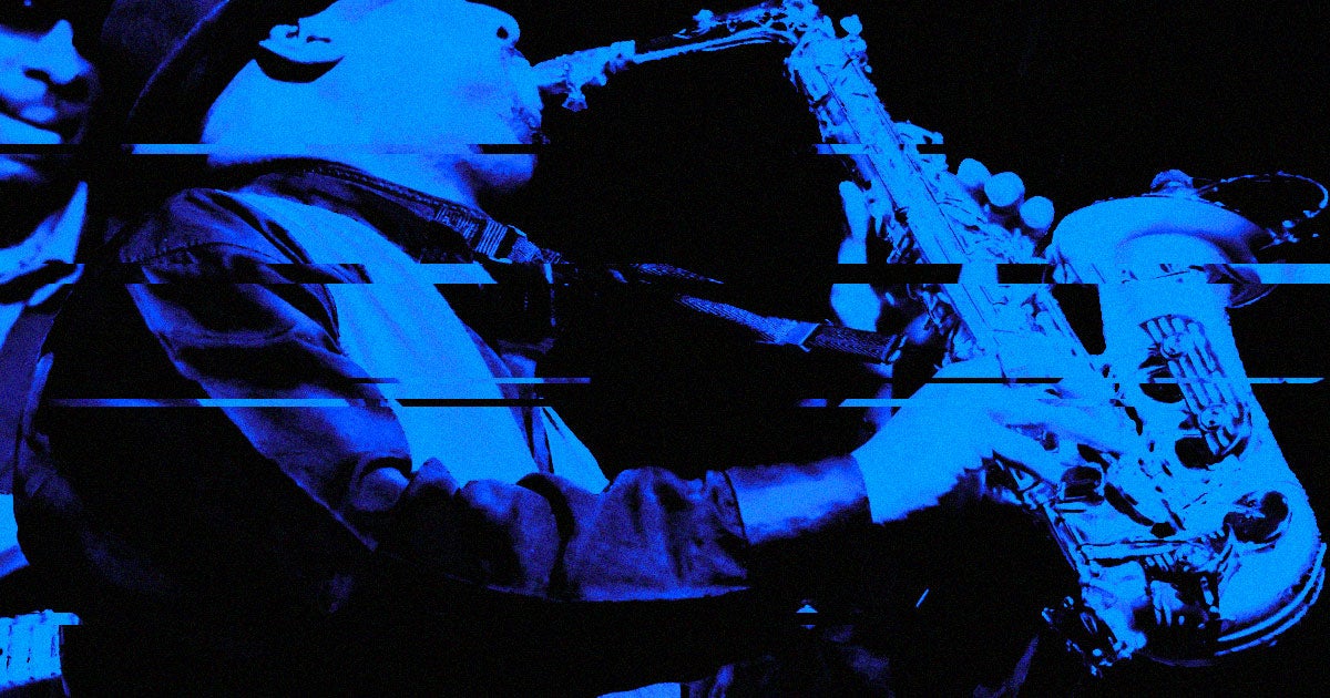 A pair of musicians-turned-programmers used a John Coltrane record to train a neural network, and the result is provocative.