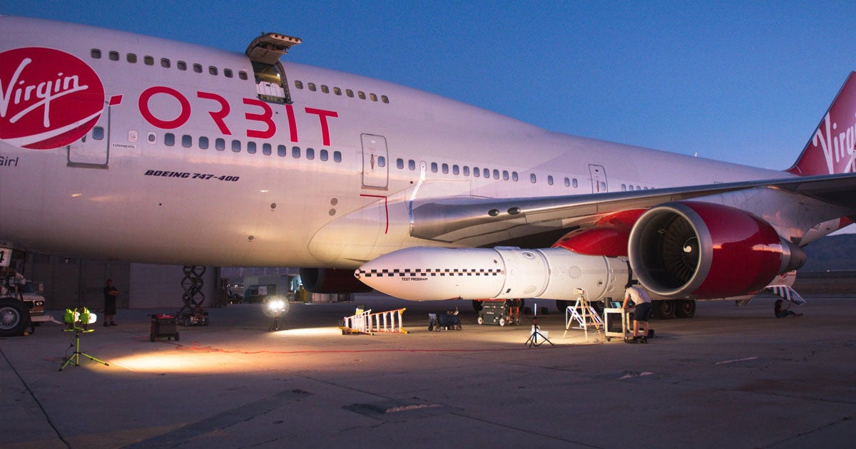 Virgin Orbit just dropped a rocket that was strapped beneath a modified Boeing 747 jumbo jet. The system could greatly reduce satellite launch costs.