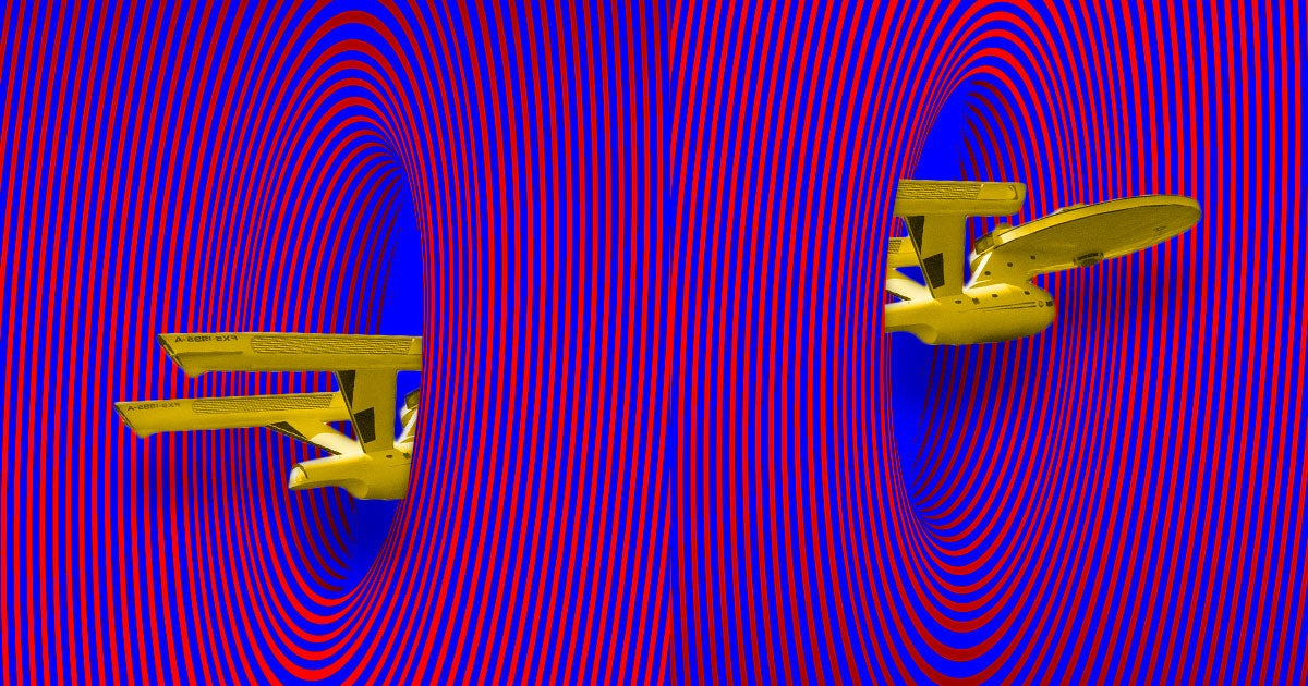 A team of astrophycisists came up with a way to construct a traversable wormhole that could fling objects or astronauts to another end of the universe.