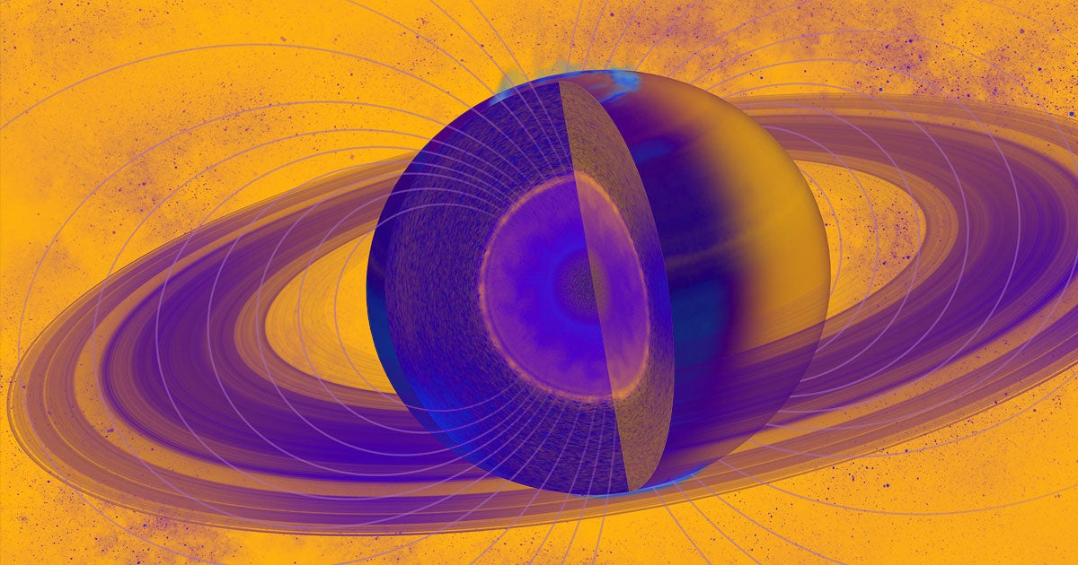 Scientists have created a theoretical model of Saturn that posits that the gas giant's liquid interior is viscous, flowing like honey.