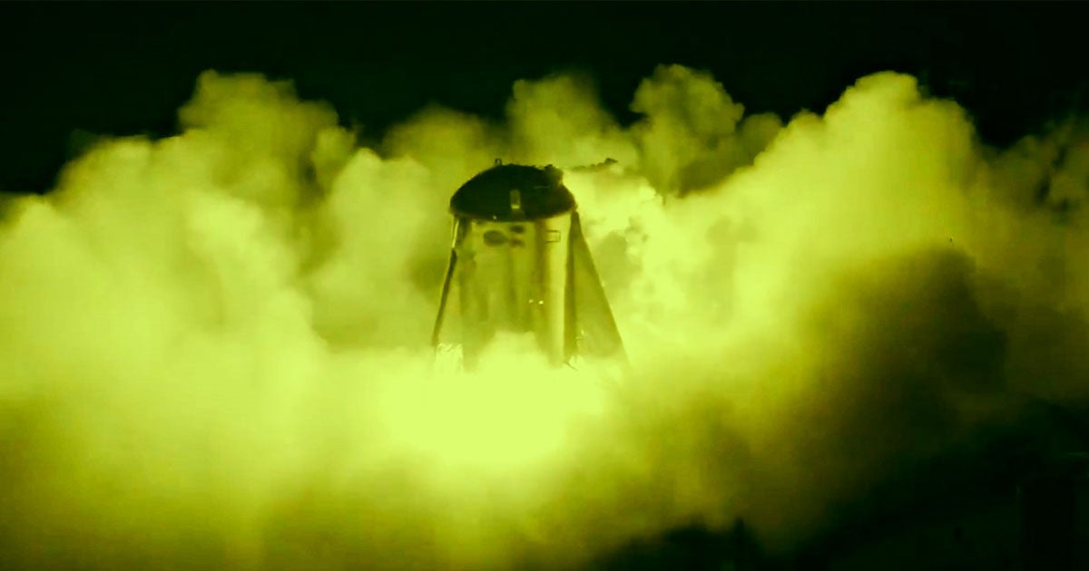 SpaceX has scheduled the next test flight of its Starship prototype Starhopper — possibly up to an altitude of 650 feet — for this weekend.