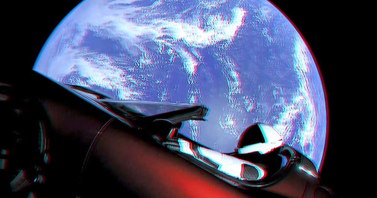 SpaceX will attempt to take photos of its spacefaring Starman dummy in "a few years," according to a new tweet from CEO Elon Musk.