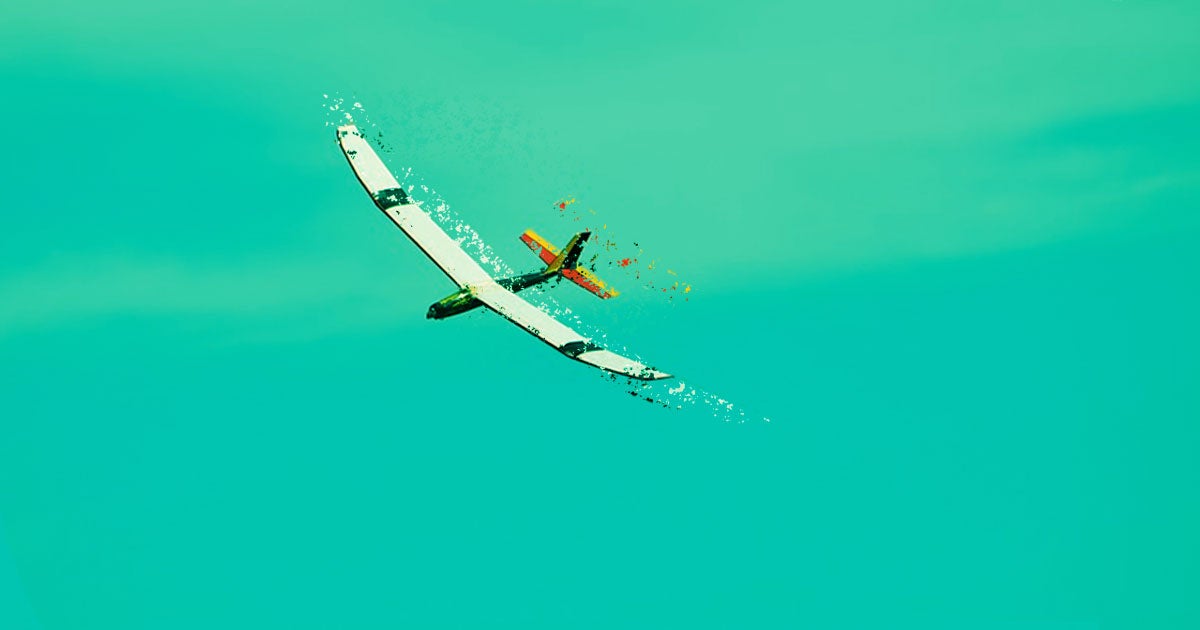 A team of researchers at the Georgia Institute of Technology invented a glider made out of a special polymer that self-destructs at a certain temperature.