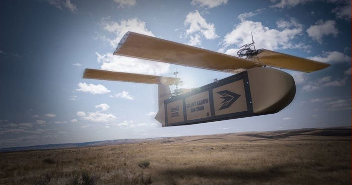 A new delivery drone called the Silent Arrow GD-2000 could replace military airdrops, delivering supplies by drones to battlefields at half the cost.