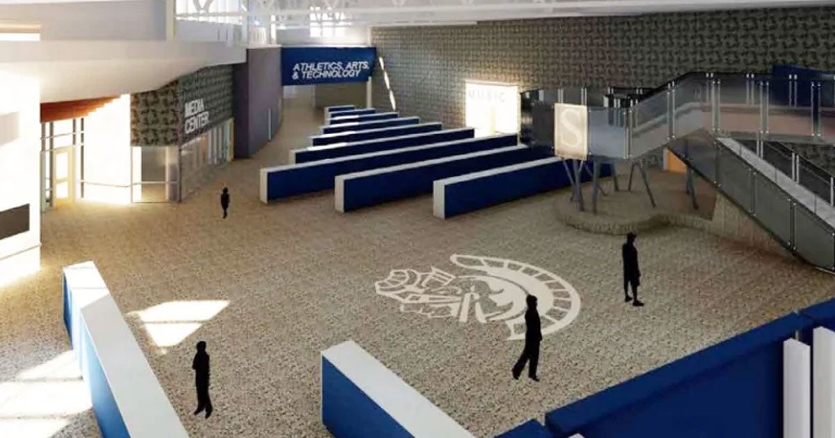 A Michigan town is upgrading its high school with features designed to minimize fatalities in the event of a school shooting.