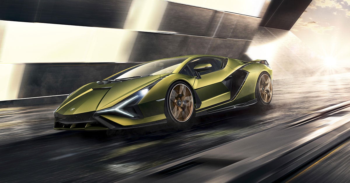 Italian sports car maker Lamborghini just revealed the Sián, its first ever hybrid. But this isn't a Prius — far from it.