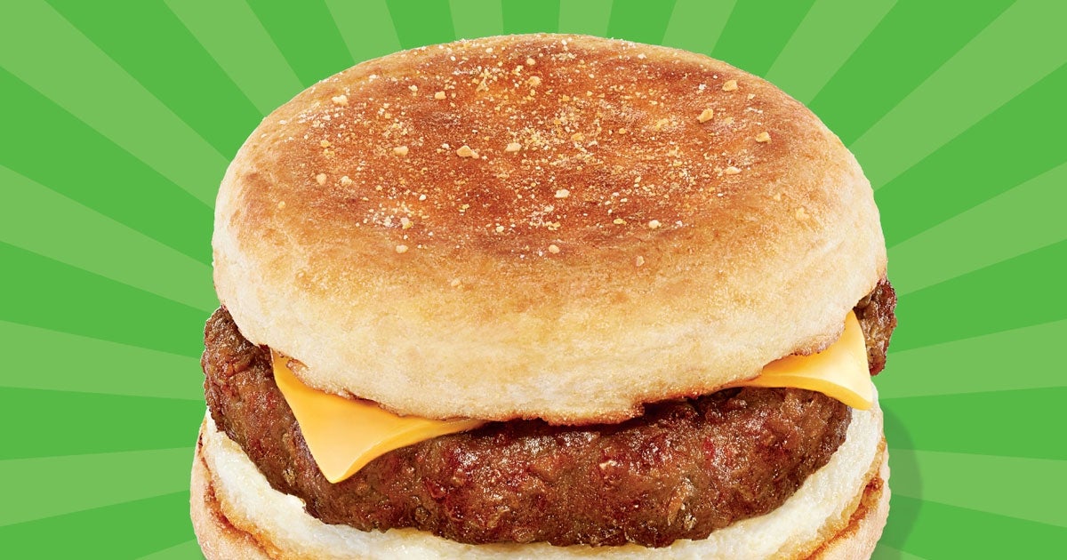 Dunkin' Donuts has accelerated the nationwide rollout of a breakfast sandwich featuring a plant-based sausage patty created by Beyond Meat.