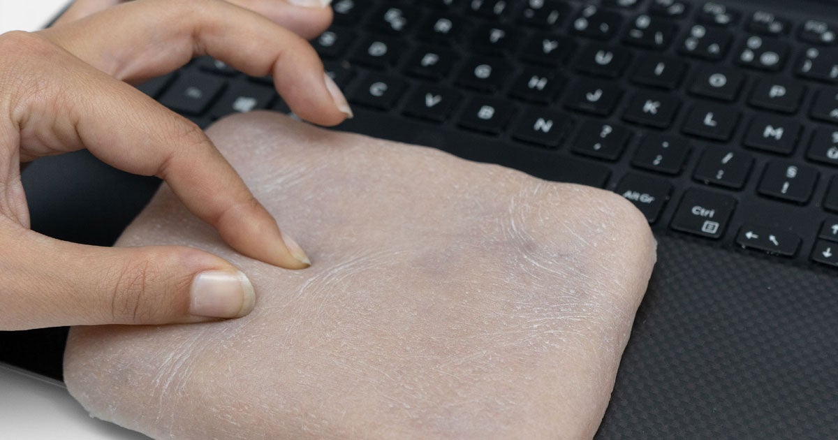 A team of researchers have developed a human-inspired, artificial skin that can "augment" interactive devices, including a phone and wearables.